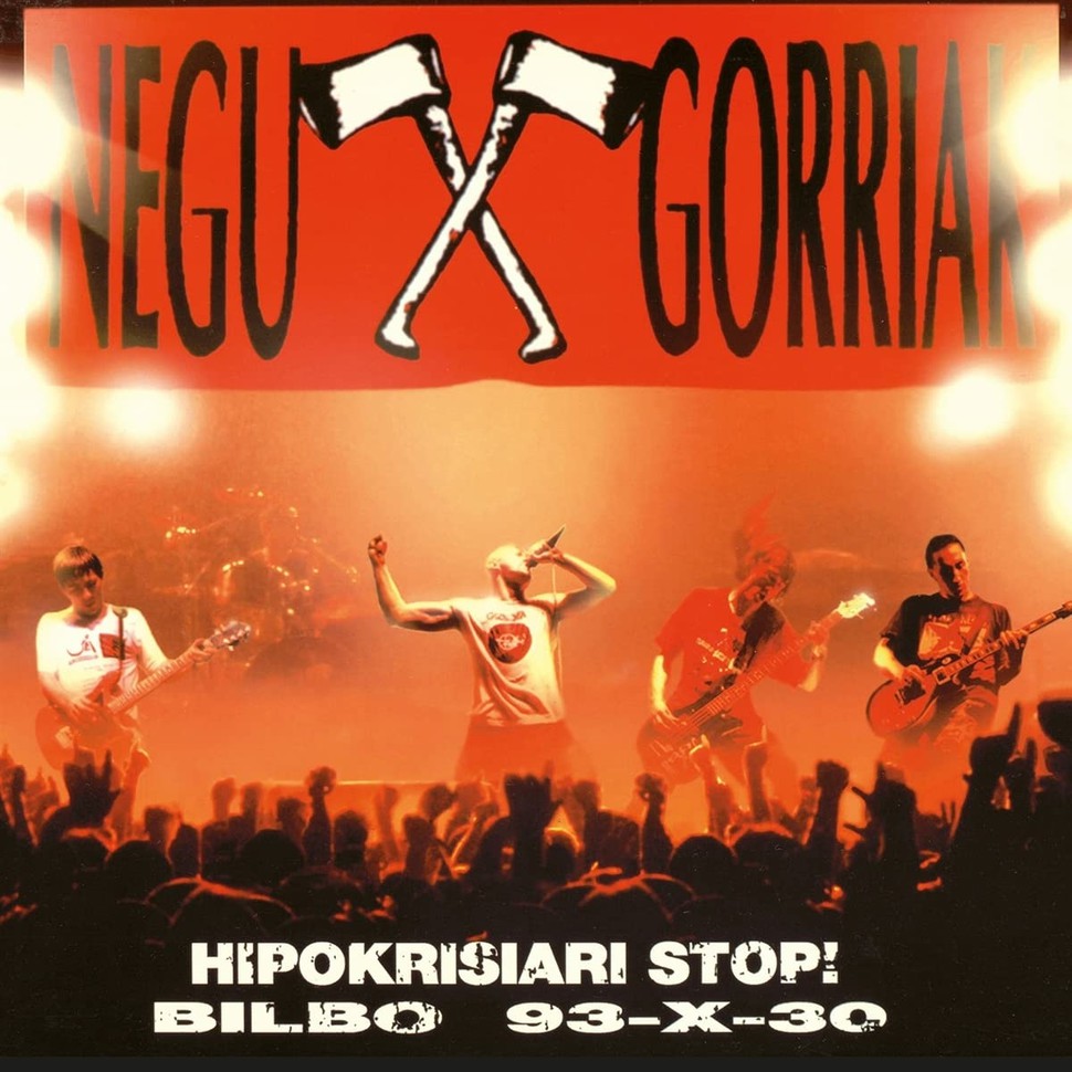 Negu Gorriak - Hipokrisiari Stop ! Bilbo 93-X–30