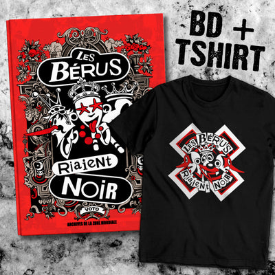 les Bérus Riaient Noir 'par Voto), BD + Tshirt