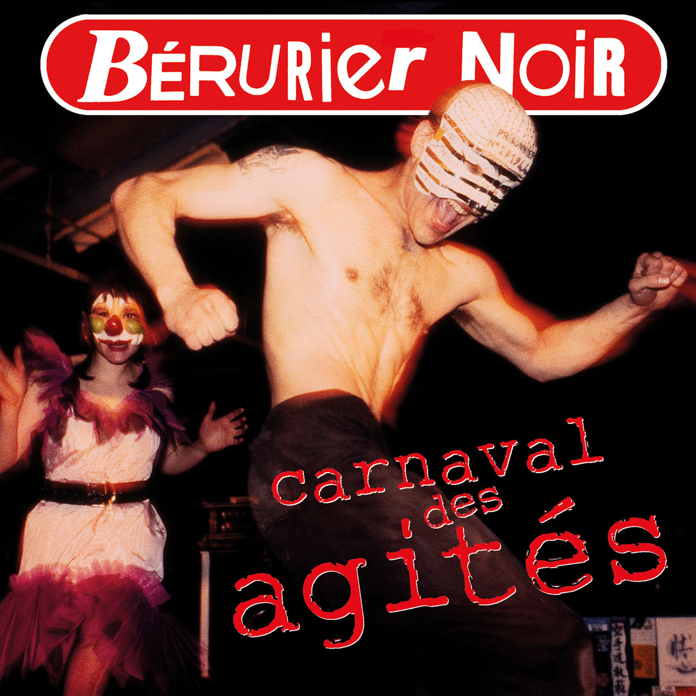 Bérurier Noir, "carnaval des agités" double vinyle couleur