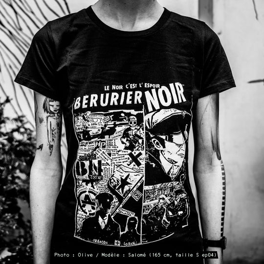 T-shirt Bérurier Noir "BN83" 100% coton bio et équitable