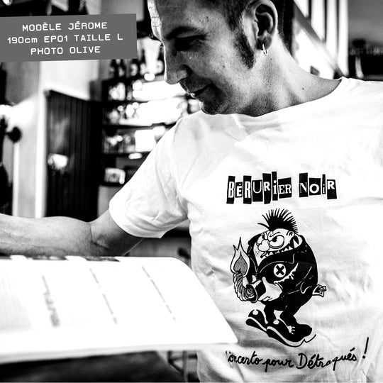 Tshirt Bérurier Noir - Concerto Pour Détraqués (Blanc)