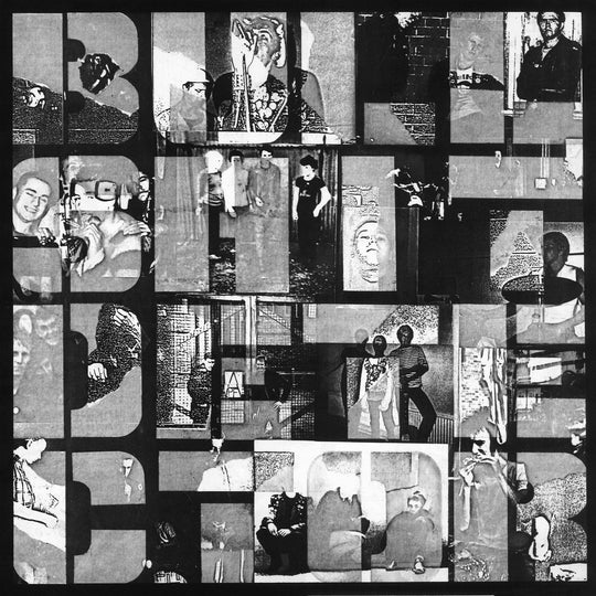 Pochette de la Compilation "Bullshit detector" volume 1, en vinyle gris (CRASS Records)