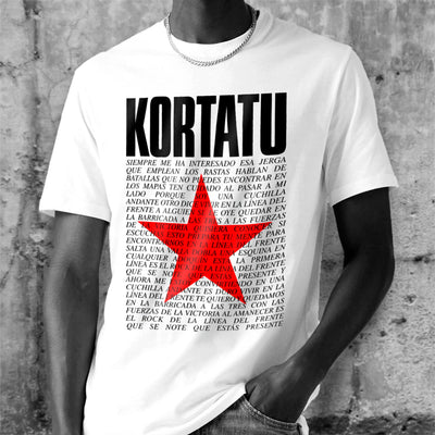 Tshirt Kortatu - La linea del frente