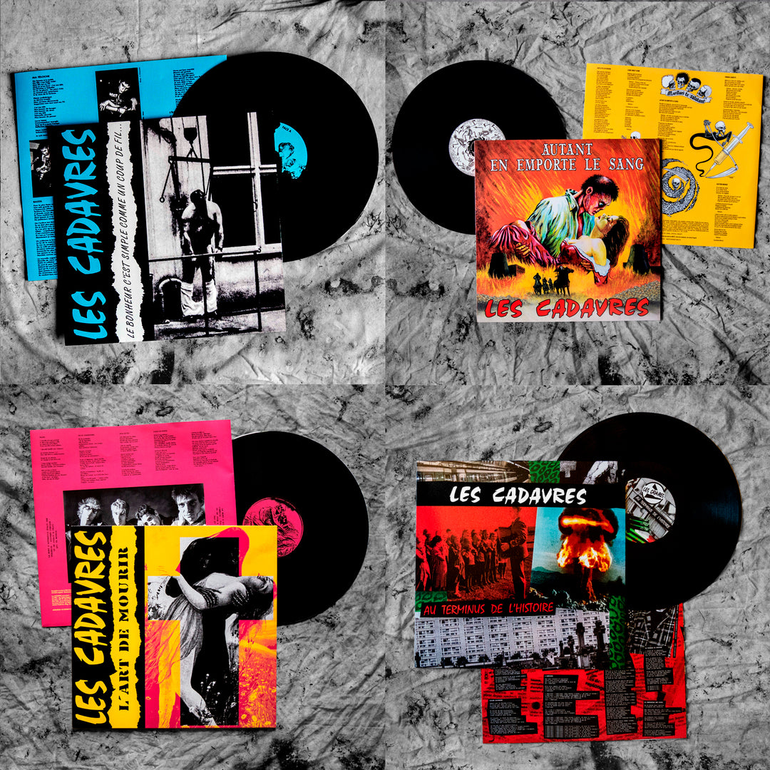 Les Cadavres : Pack Vinyles (6 disques)