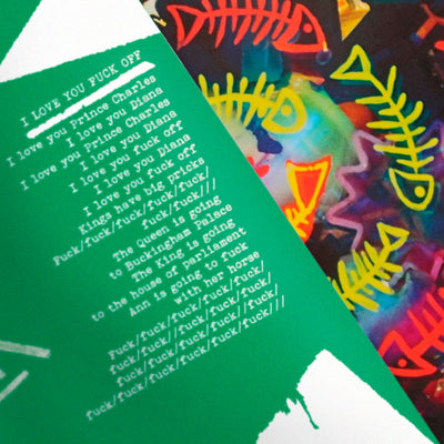 Lucrate Milk "I love you f*&# off", vinyle couleur