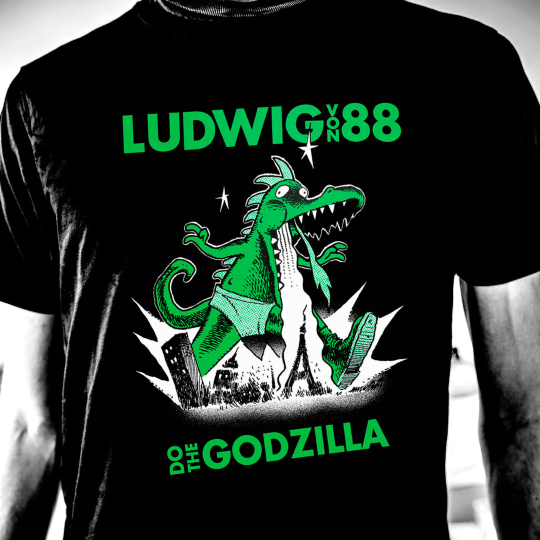 T-shirt Ludwig Von 88 "Godzilla"