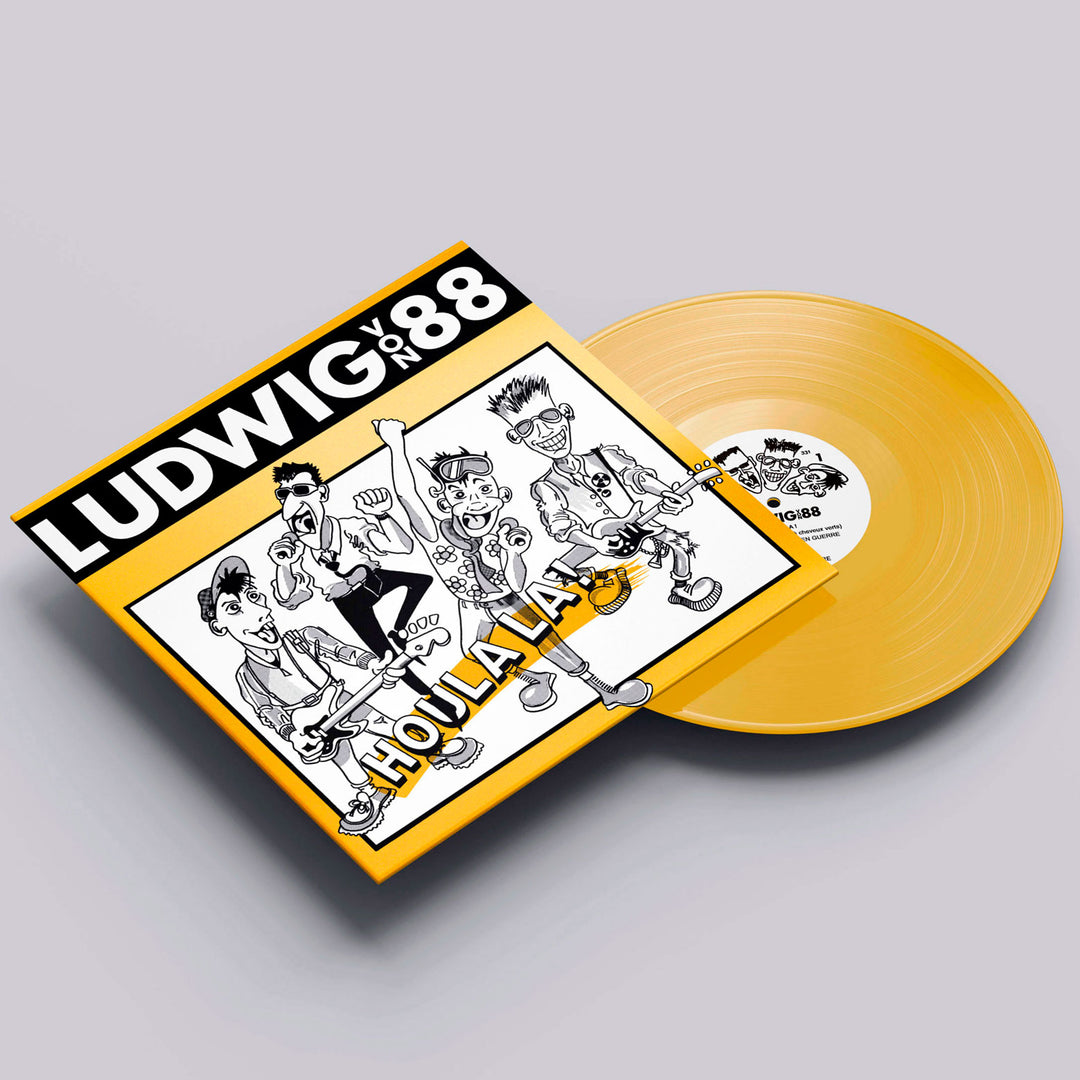 Ludwig Von 88 - "Houlala !" (édition 40ème anniversaire) ; vinyle doré