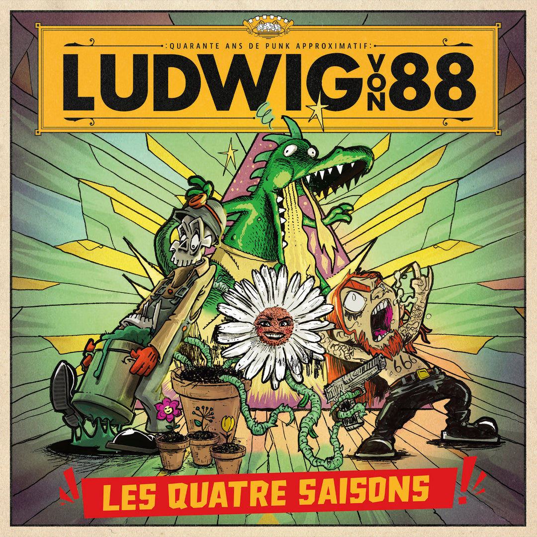 Ludwig Von 88 - Les 4 saisons [coffret CD]