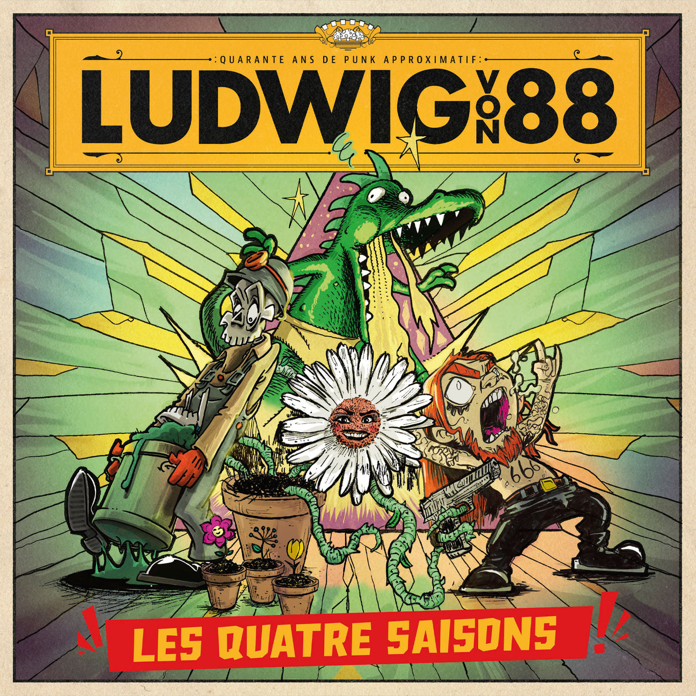 Ludwig Von 88 - Les quatre saisons [coffret CD]