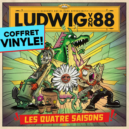Ludwig Von 88 - coffret Les 4 saisons (4xLP)