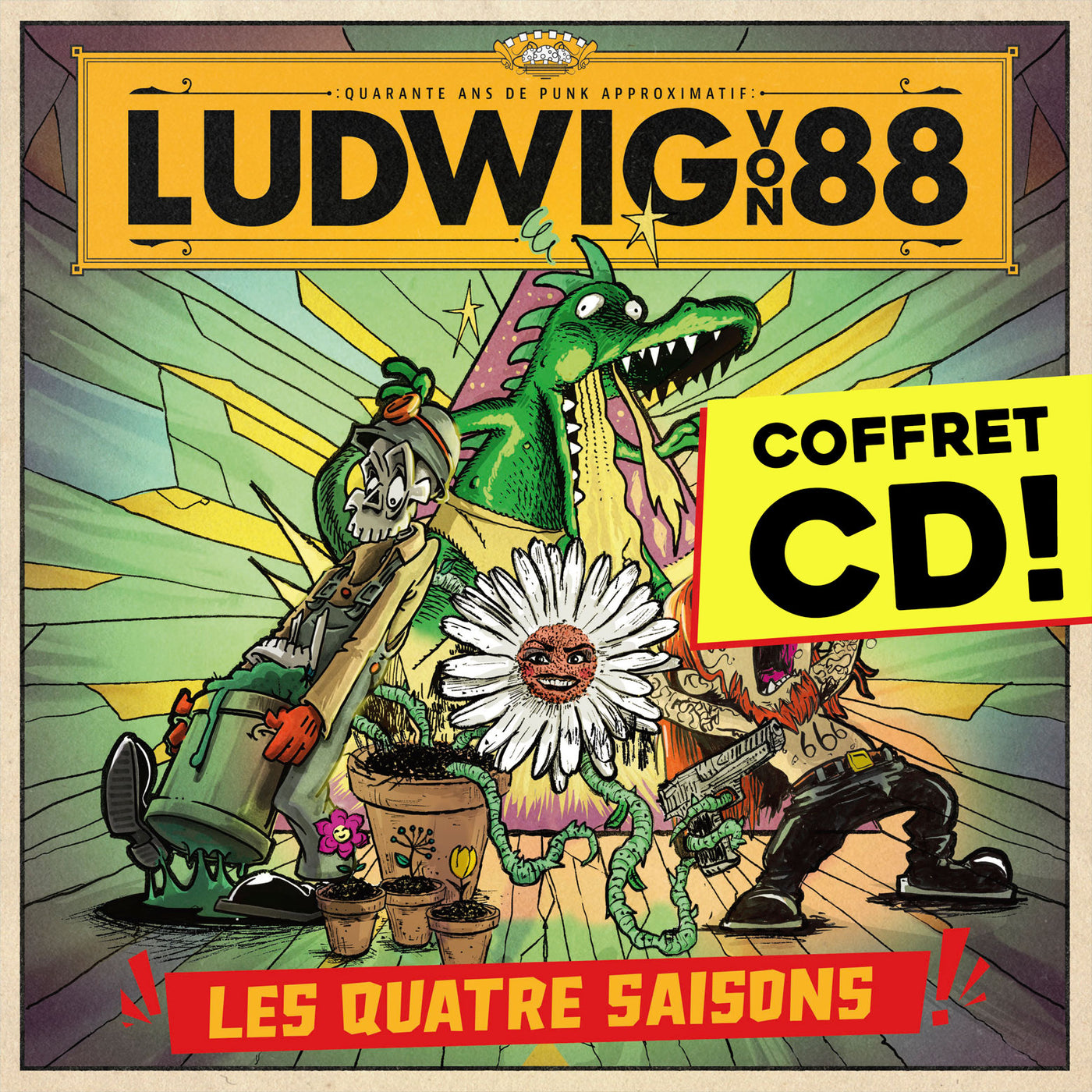 Ludwig Von 88 - Les 4 saisons [coffret CD]