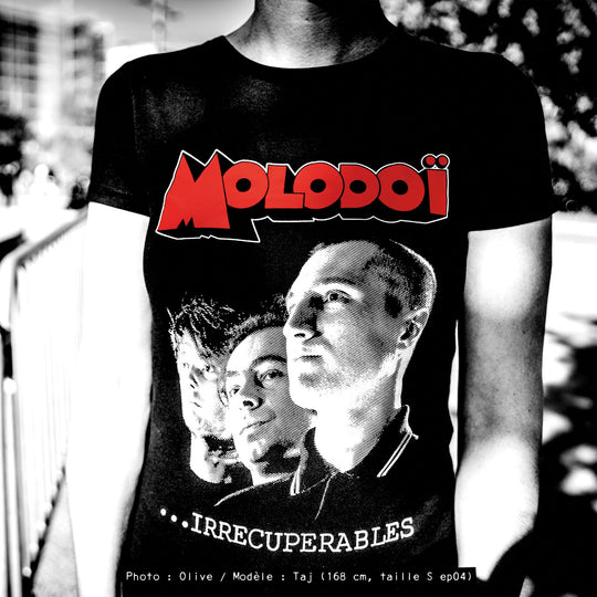 T-shirt MOLODOÏ "irrécupérables", 100% coton bio et équitable