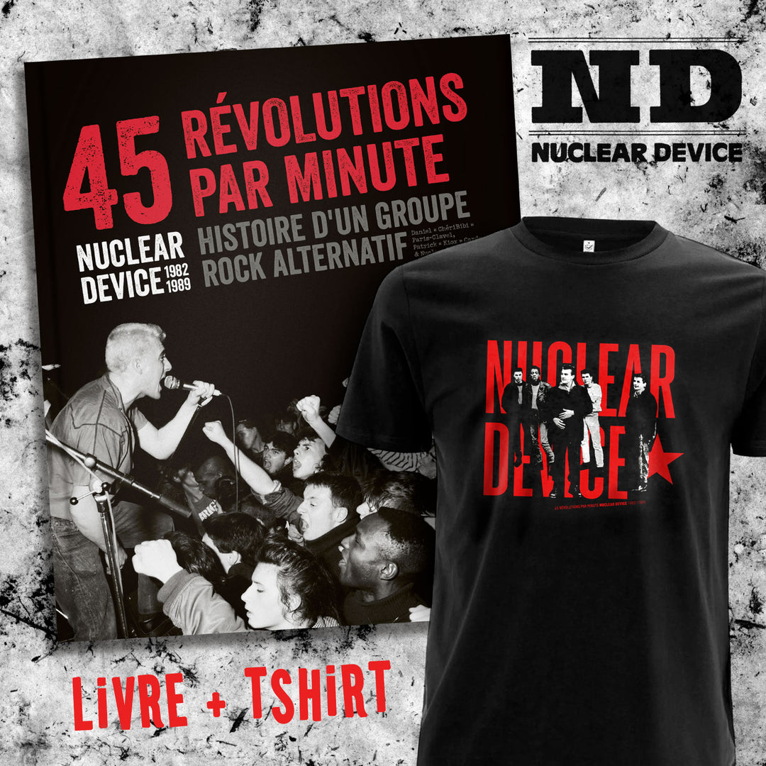 Tshirt et Livre NUCLEAR DEVICE