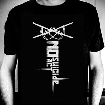 Tshirt No Suicide Act - Cross