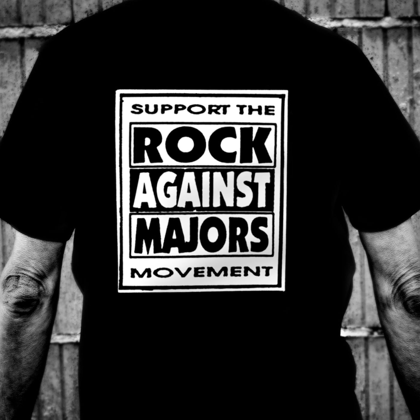 Tshirt On A Faim ! - Rock Against Majors