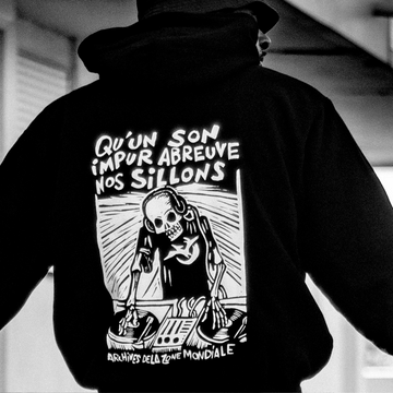 Sweat zippé AZM - Son Impur (recto / verso)