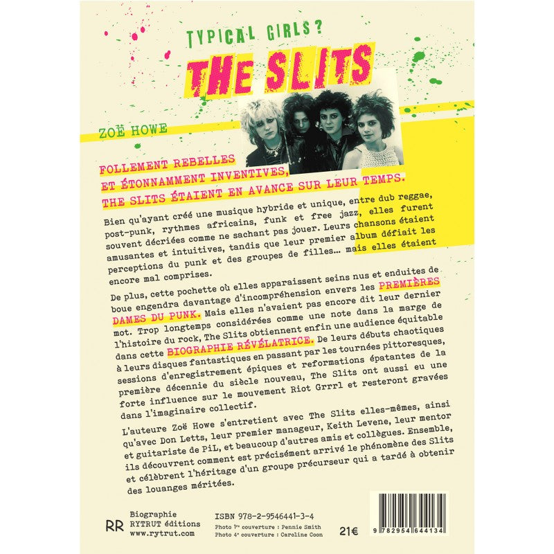 Typical Girls ? L’Histoire des Slits - Zoë Howe