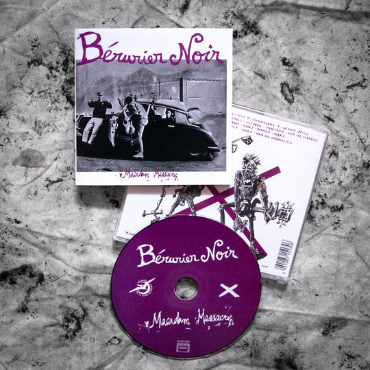 CD Bérurier Noir "Macadam Massacre" avec livret poster dépliant