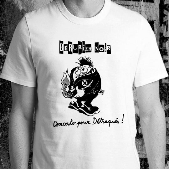 Tshirt Bérurier Noir - Concerto Pour Détraqués (Blanc)