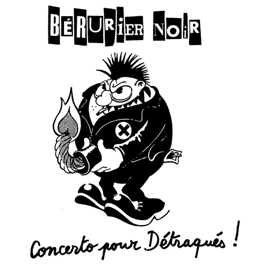 Tshirt Bérurier Noir - Concerto Pour Détraqués (Blanc)