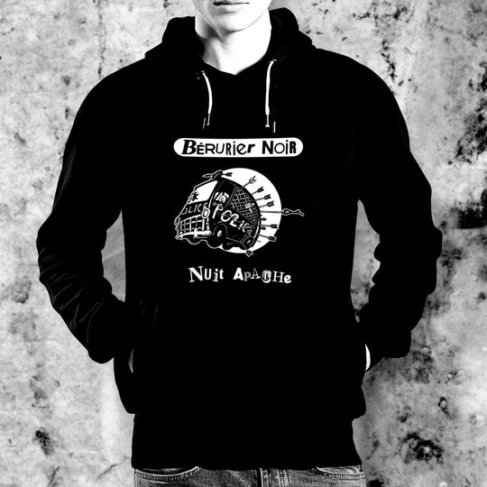 Sweat capuche Bérurier Noir - Nuit Apache