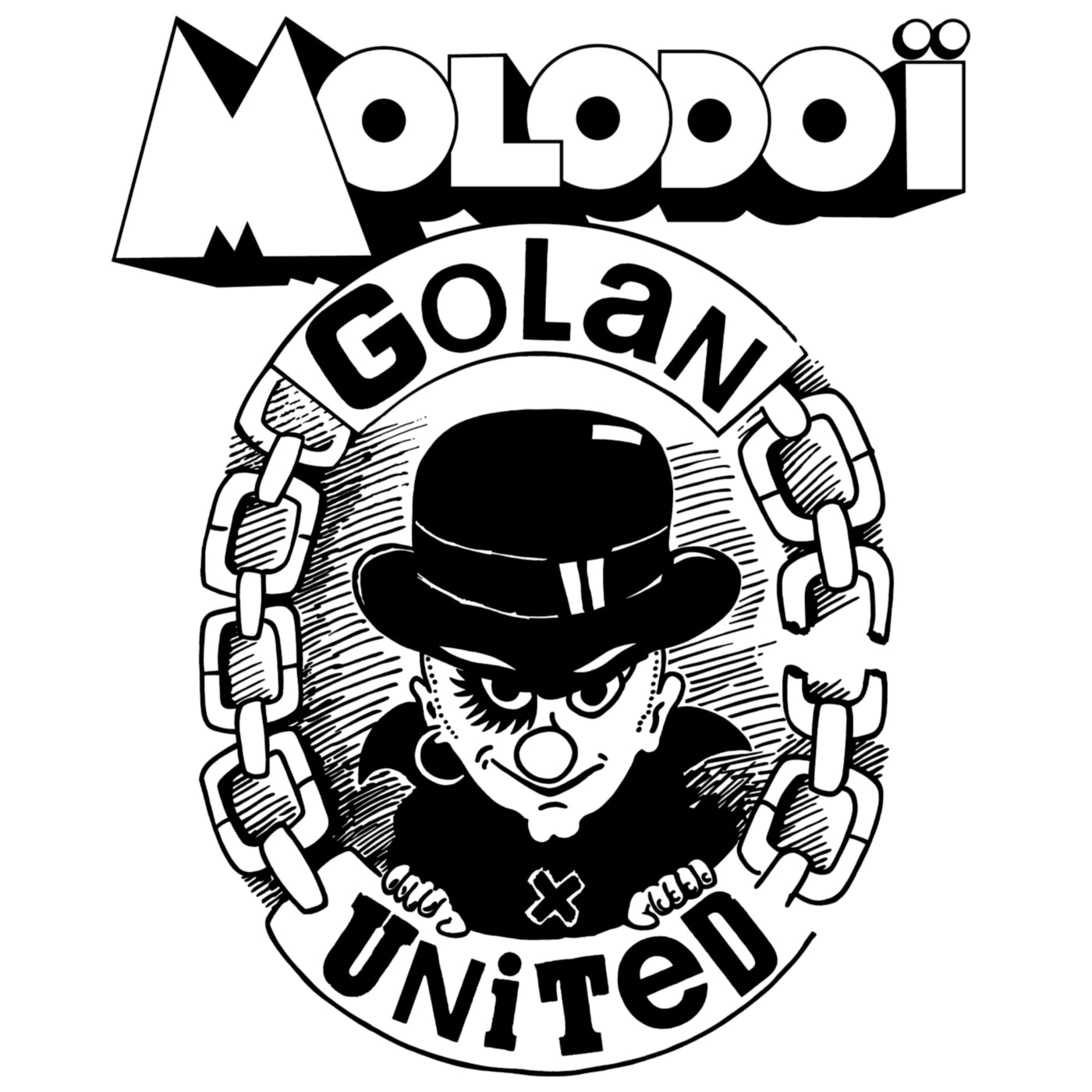 Tshirt Molodoï - Golan united