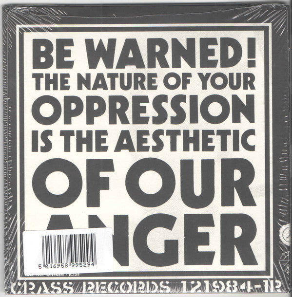 Crass - Yes Sir I Will