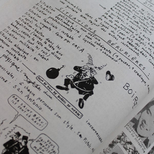 Bérurier, Dossier Noir - Archives de la Zone Mondiale