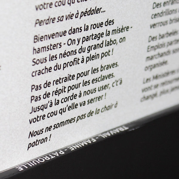 La Marmite - Travail Famine Patrouille - Archives de la Zone Mondiale